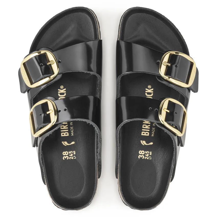 1021476 Arizona Big Buckle Leather High Shine Black
