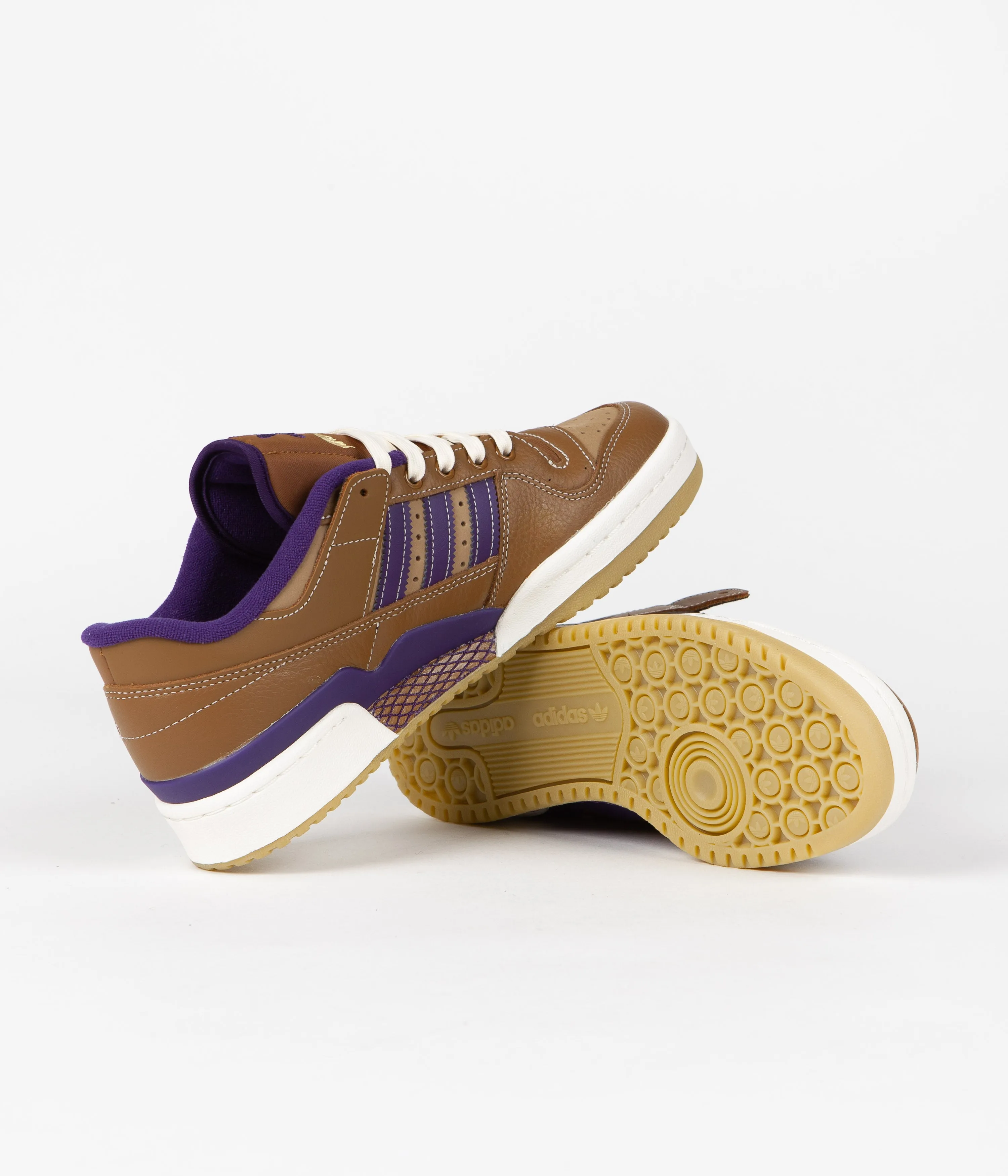 Adidas Heitor Forum 84 Low ADV Shoes - Wild Brown / Cardboard / Dark Brown