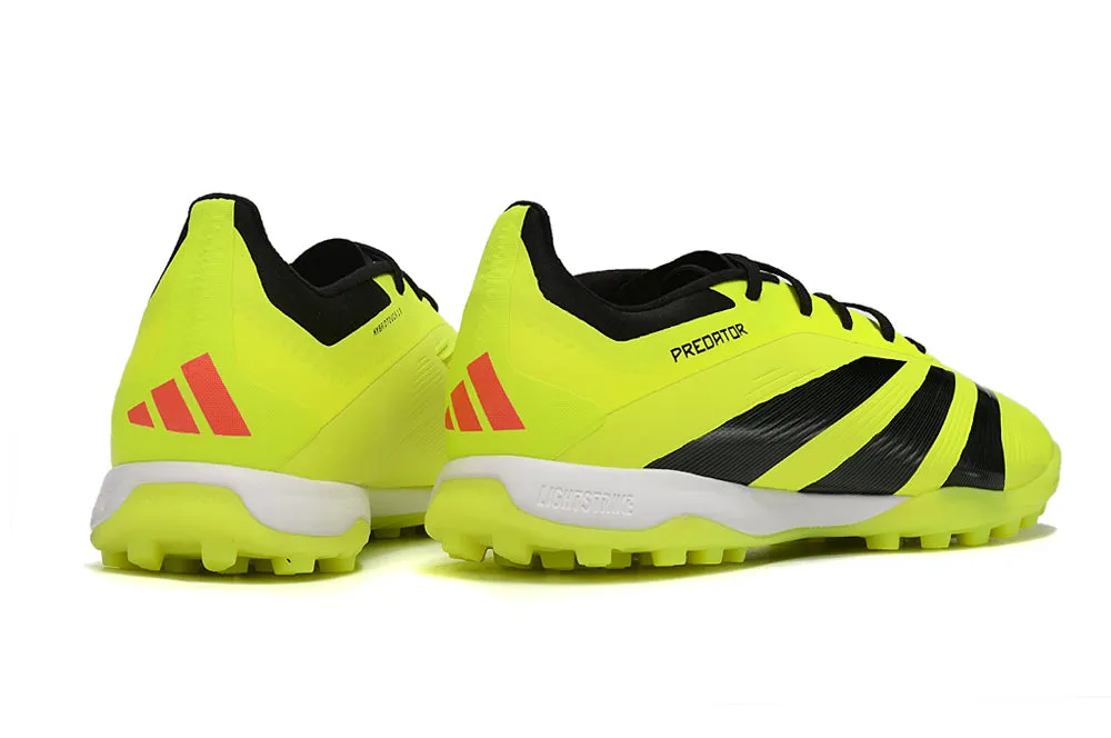 Adidas Predator 24 Elite Indoor Shoes - Chartreuse Green | Jade Black - FREE SHIPPING WORLDWIDE