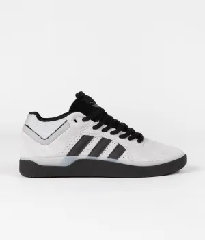 Adidas Tyshawn Shoes - Grey Two / Core Black / Silver Metallic