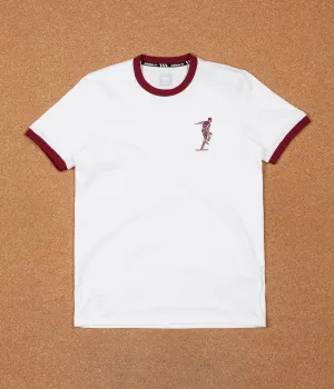 Adidas x Magenta T-Shirt - White / Collegiate Burgundy