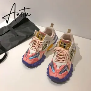 Aiertu  Designer Classic Women's Vulcanize Shoes Retro Platform Casual Sneakers Women Leisure Jogging Shoes Fashion Vulcanized Sneaker