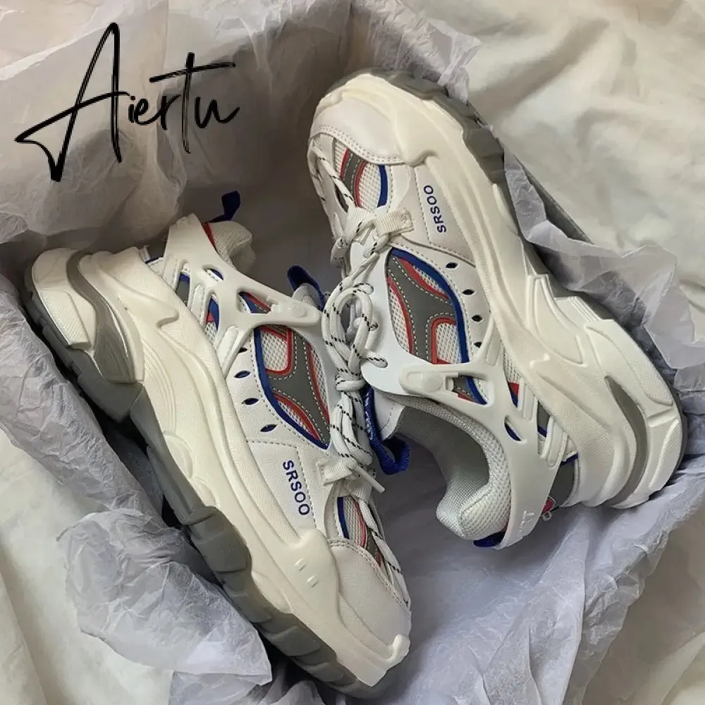 Aiertu  Designer Classic Women's Vulcanize Shoes Retro Platform Casual Sneakers Women Leisure Jogging Shoes Fashion Vulcanized Sneaker