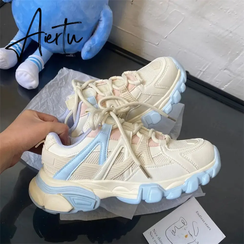 Aiertu  Designer Classic Women's Vulcanize Shoes Retro Platform Casual Sneakers Women Leisure Jogging Shoes Fashion Vulcanized Sneaker