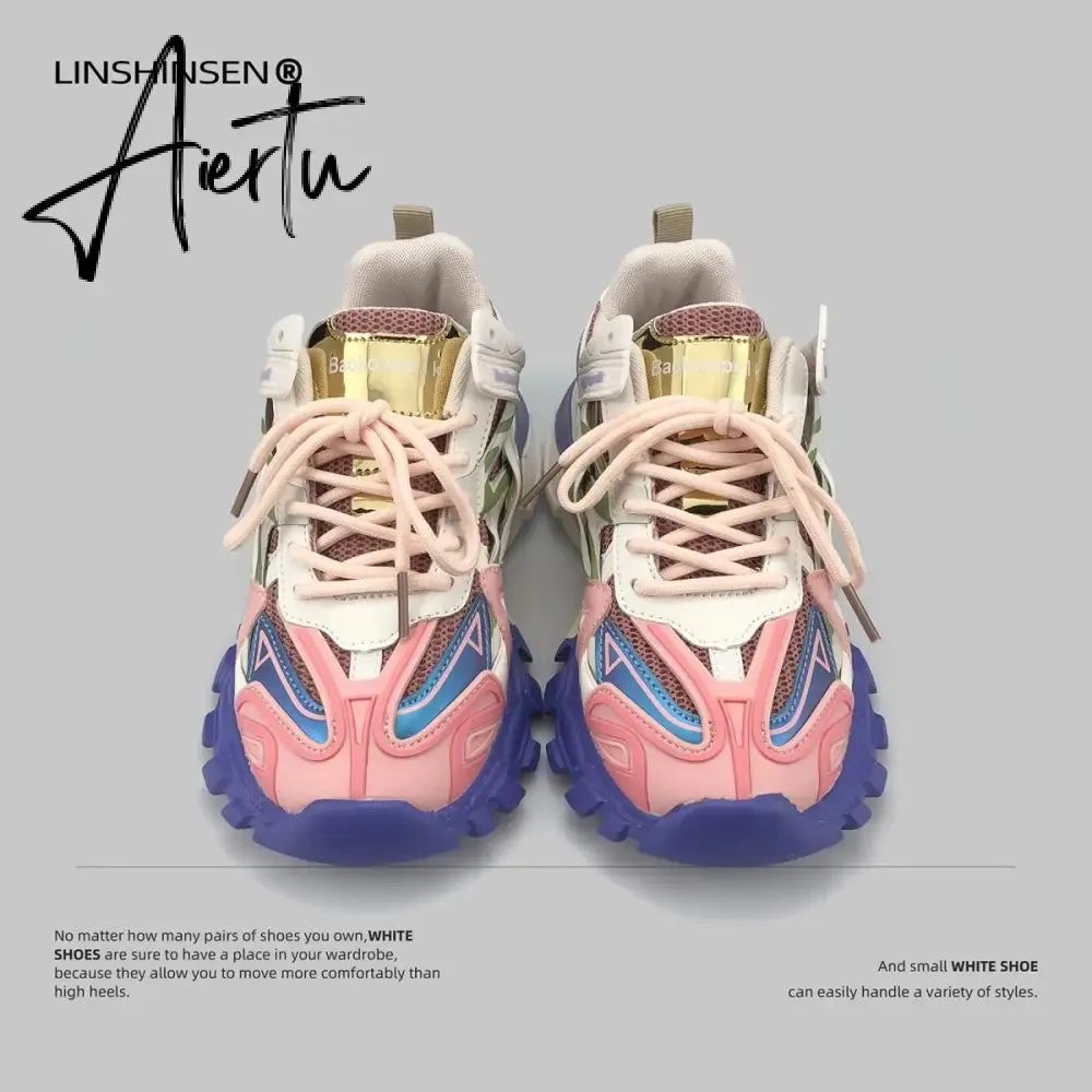 Aiertu  Designer Classic Women's Vulcanize Shoes Retro Platform Casual Sneakers Women Leisure Jogging Shoes Fashion Vulcanized Sneaker