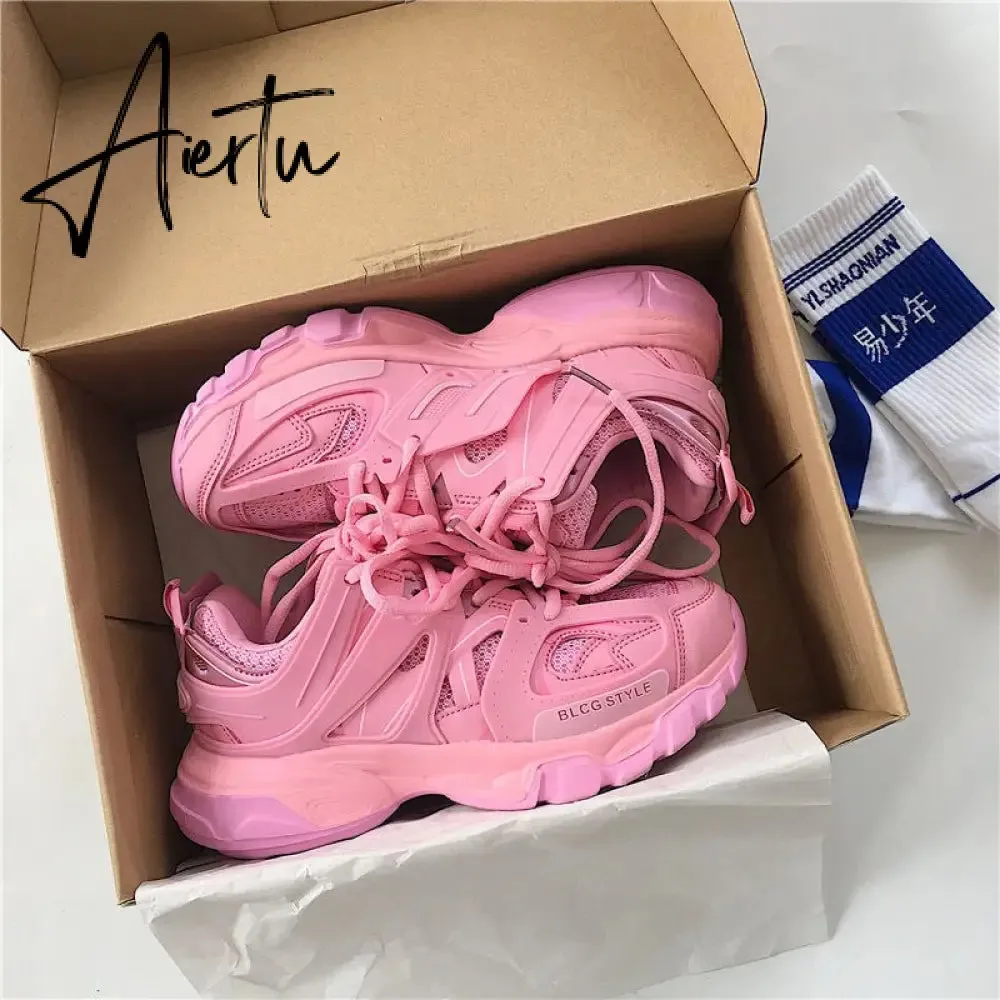 Aiertu  Designer Classic Women's Vulcanize Shoes Retro Platform Casual Sneakers Women Leisure Jogging Shoes Fashion Vulcanized Sneaker