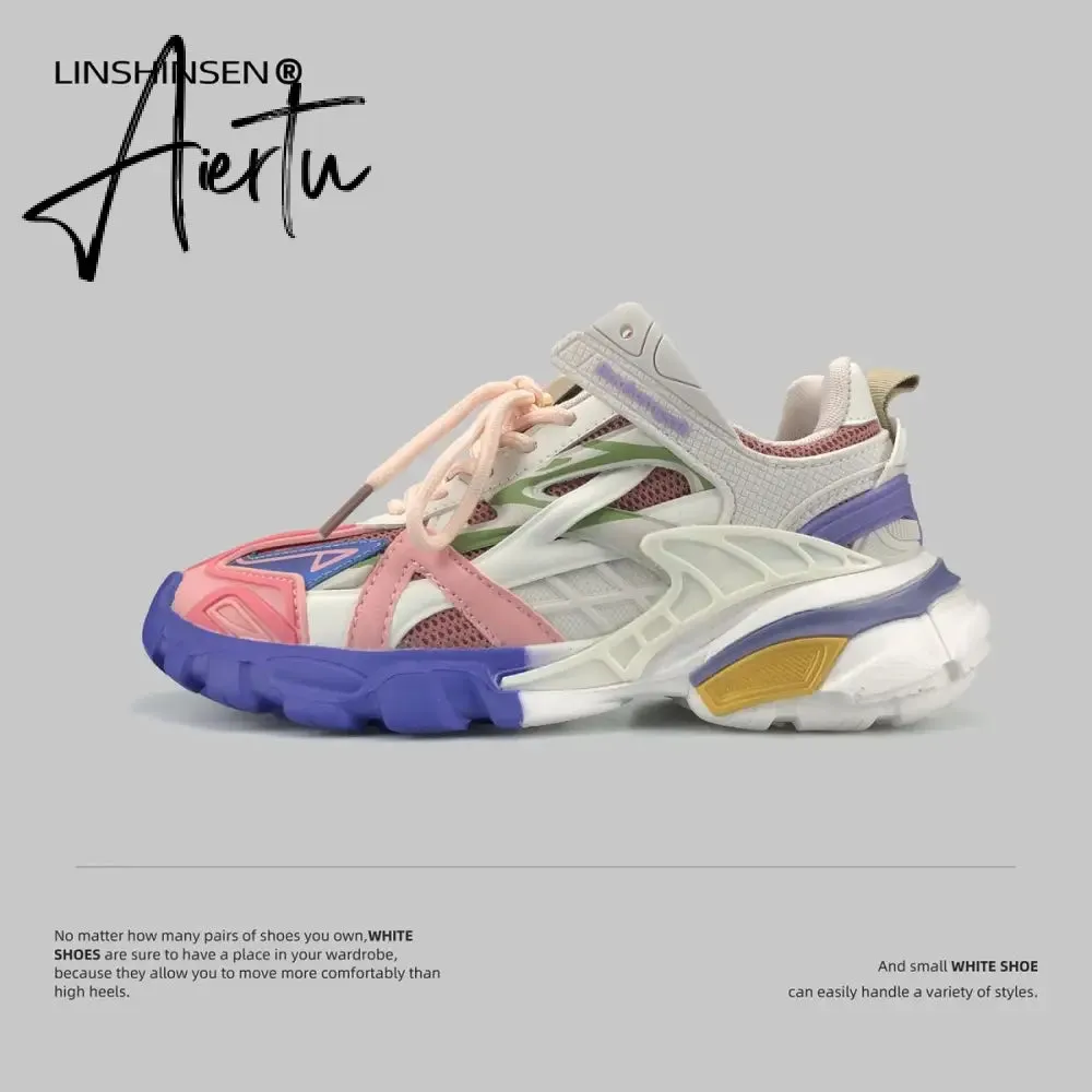 Aiertu  Designer Classic Women's Vulcanize Shoes Retro Platform Casual Sneakers Women Leisure Jogging Shoes Fashion Vulcanized Sneaker
