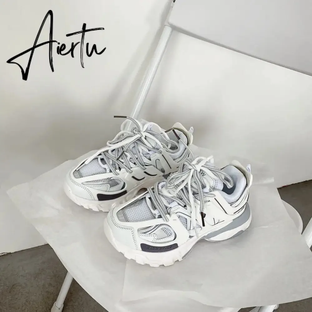 Aiertu  Designer Classic Women's Vulcanize Shoes Retro Platform Casual Sneakers Women Leisure Jogging Shoes Fashion Vulcanized Sneaker