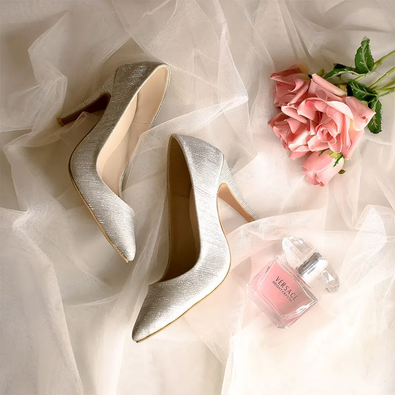 Allure Heels Silver