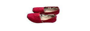 Alpargata Slip-On  Shoes Red SZ 8.5 - Toms