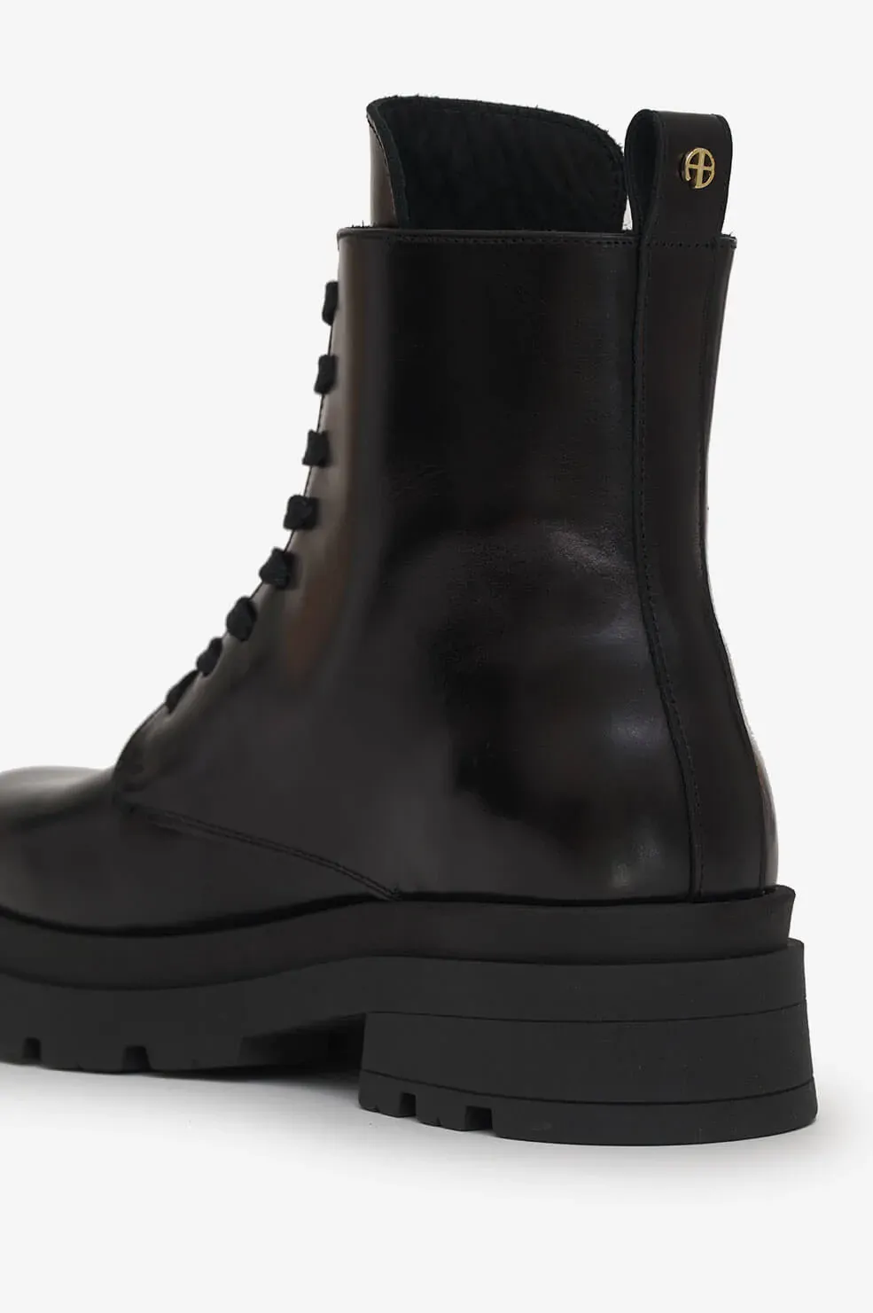 Anine Bing - Luc Combat Boots in Black