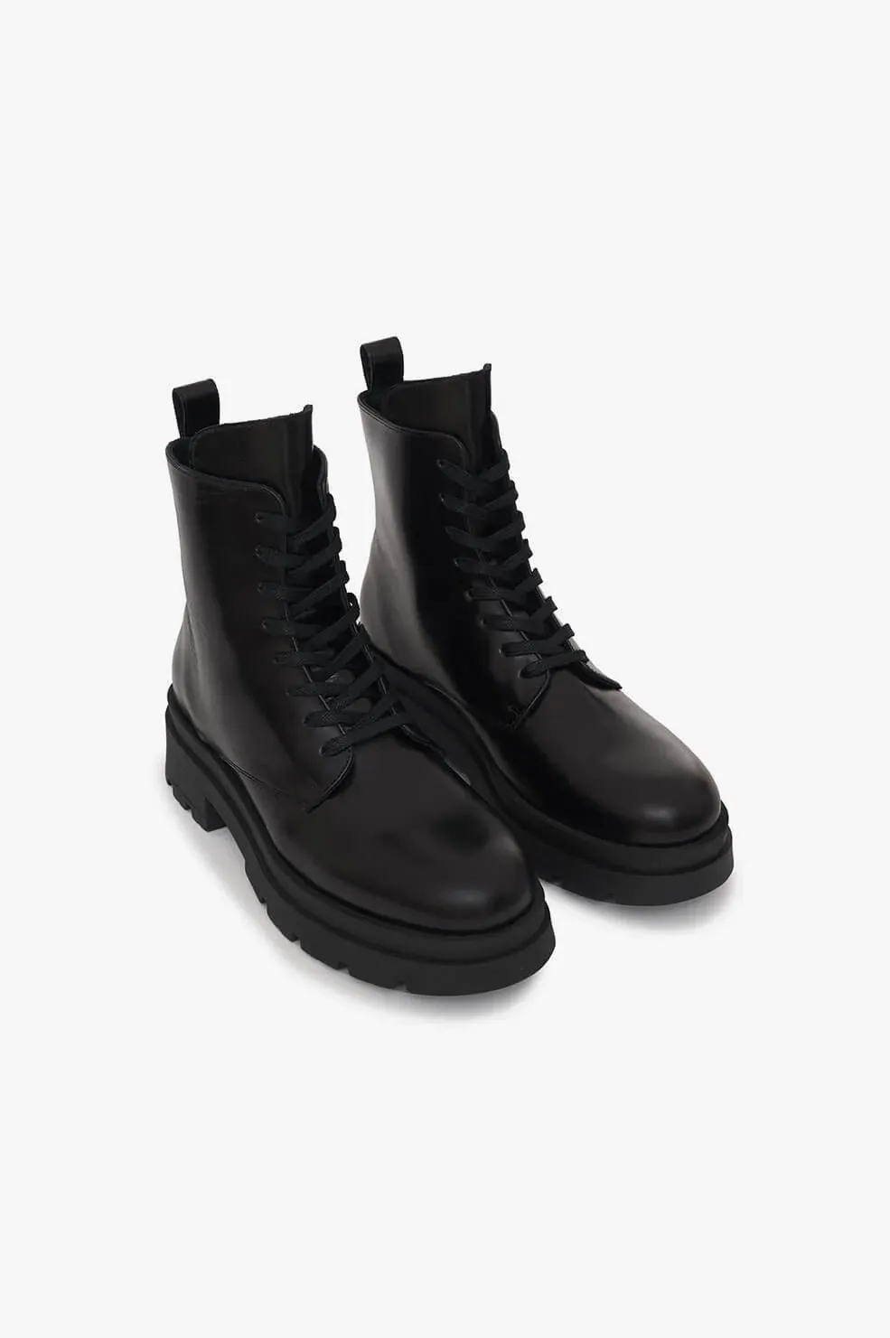 Anine Bing - Luc Combat Boots in Black