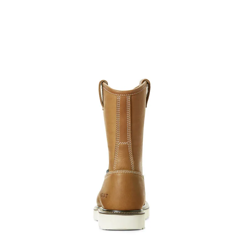 ARIAT Men's Rebar Wedge Pull-On Waterproof Composite Toe 10 Inch Shaft Height 10023063