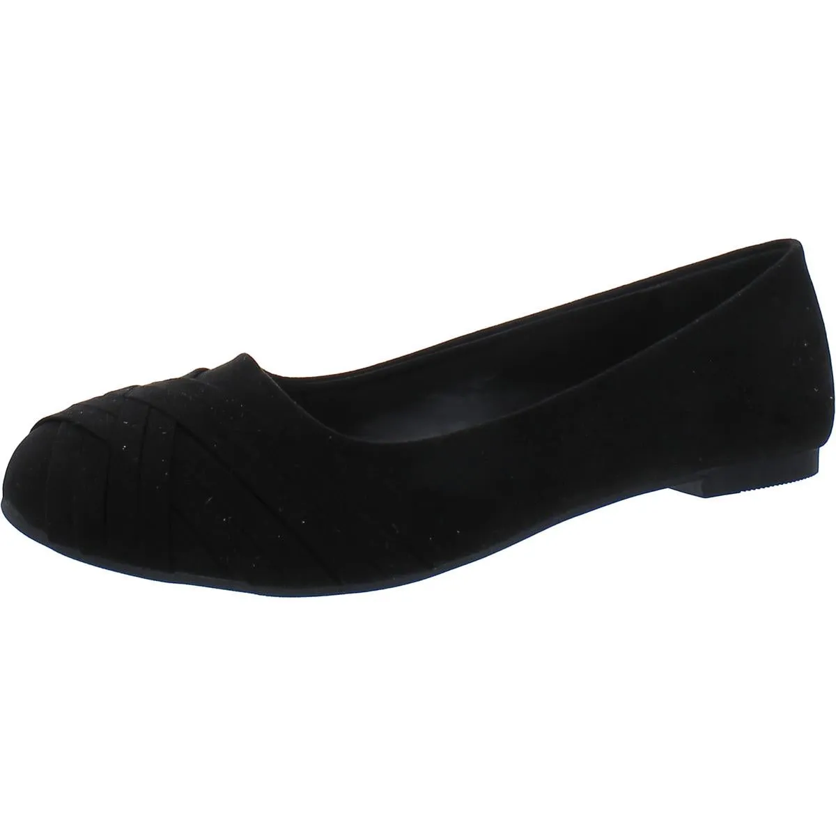Ataiwee Womens Faux Suede Slip On Ballet Flats