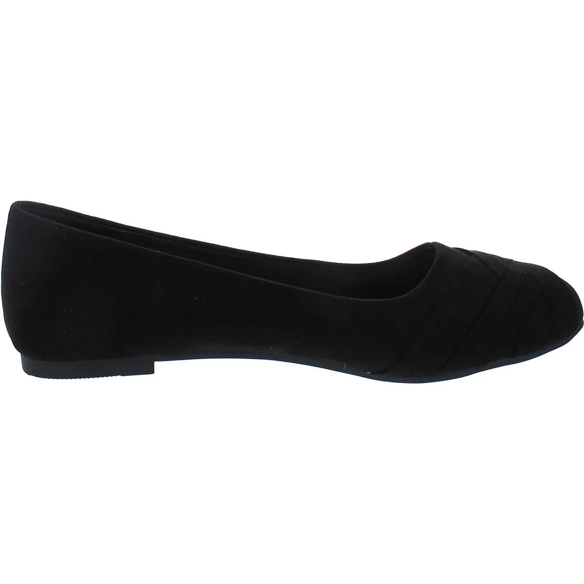 Ataiwee Womens Faux Suede Slip On Ballet Flats