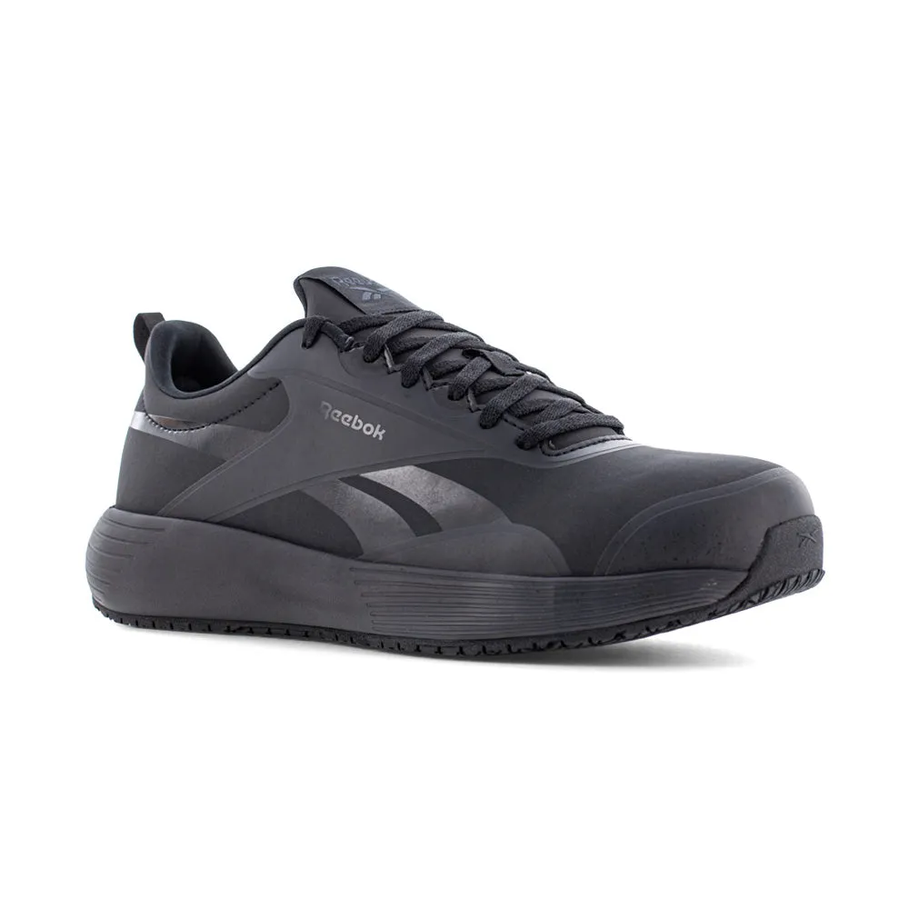 Athletic Slip Resistant Composite Toe Work Shoes