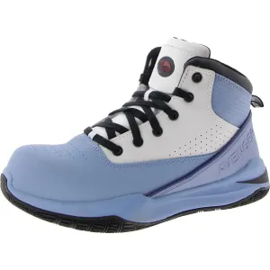 Avenger Mens Leather Slip Resistant Work & Safety Shoes