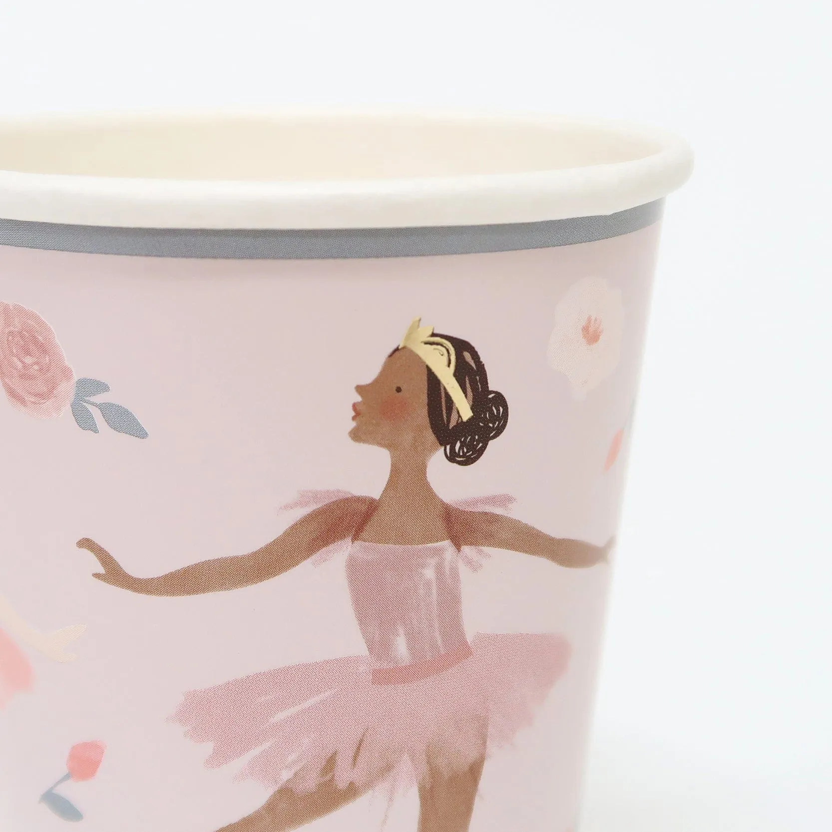 Ballerina Party Cups x 8