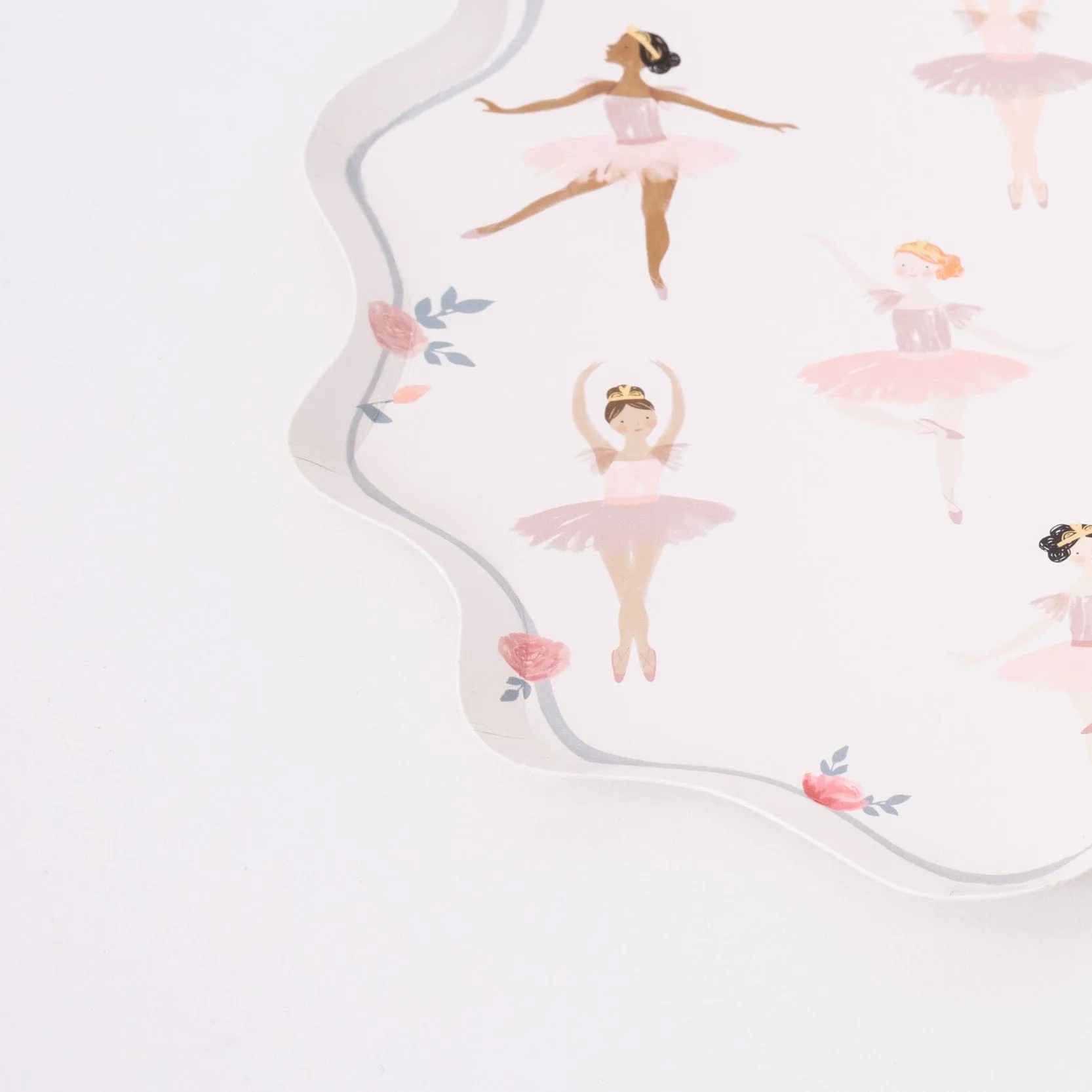 Ballerina Party Plates x 8