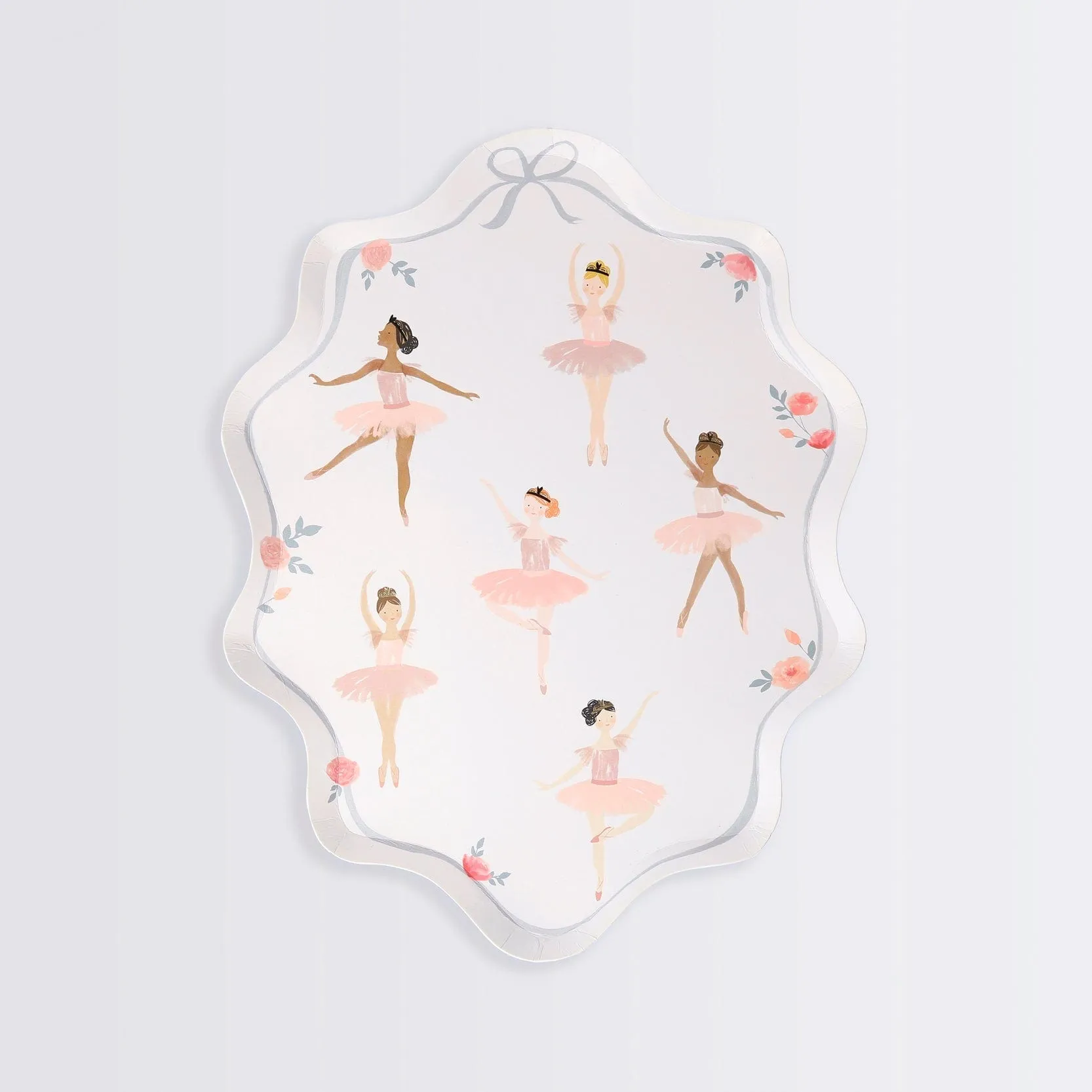 Ballerina Party Plates x 8