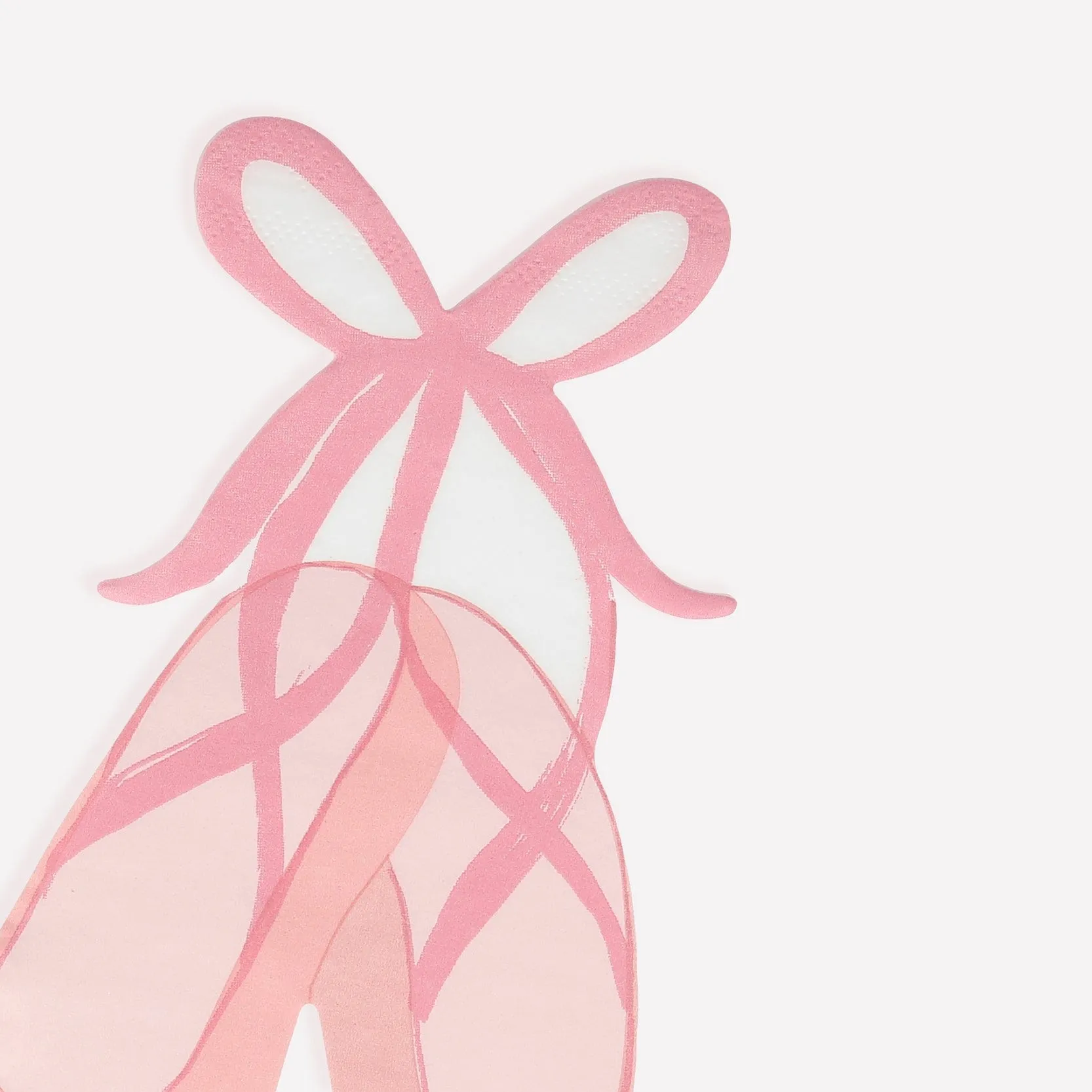 Ballerina Slippers Party Napkins x 16