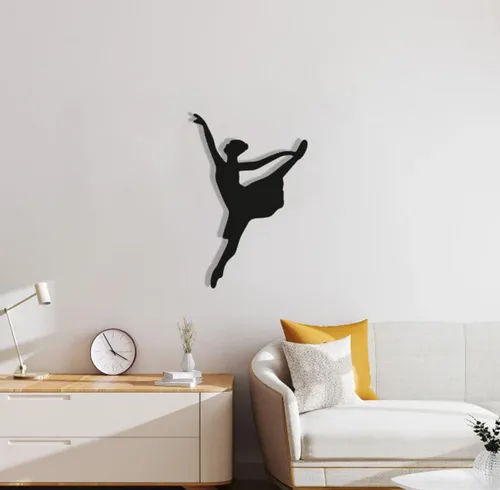Ballet Dancer Wood Wall Art
