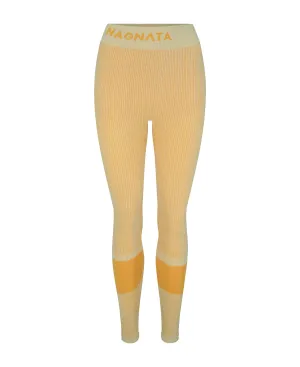 BALLET LEGGING - MARIGOLD/PISTACHIO