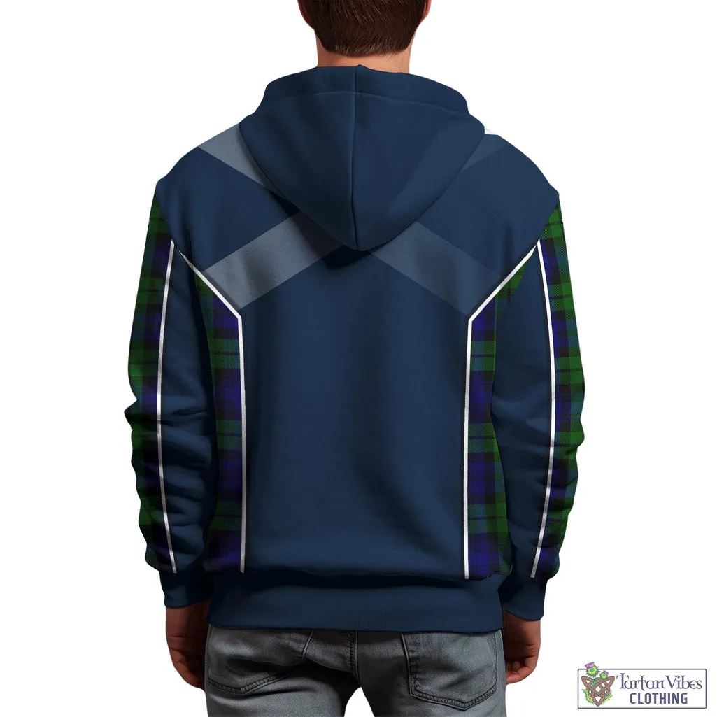 Bannatyne Tartan Hoodie with Family Crest and Scottish Thistle Vibes Sport Style