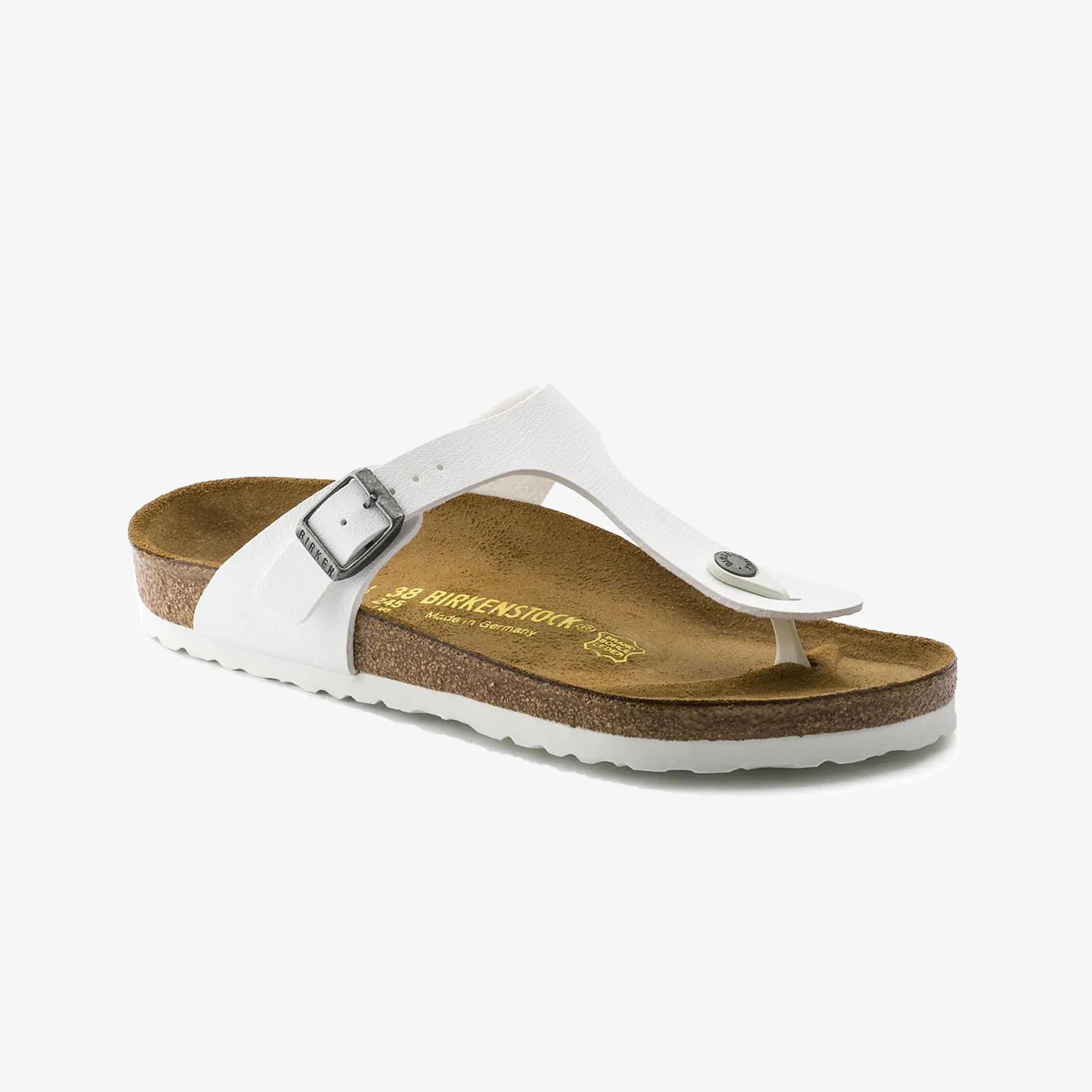 Birkenstock | WMN'S GIZEH BIRKO-FLOR  { WHITE