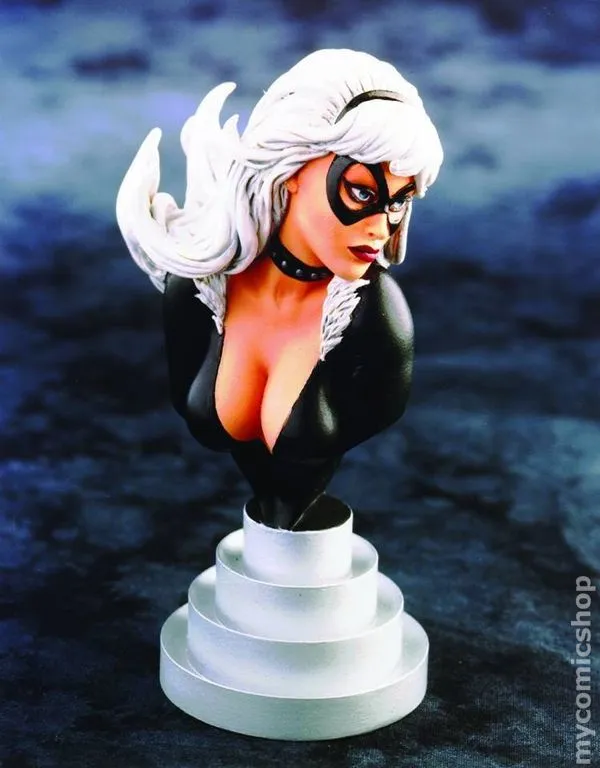 Black Cat mini bust by Bowen Designs