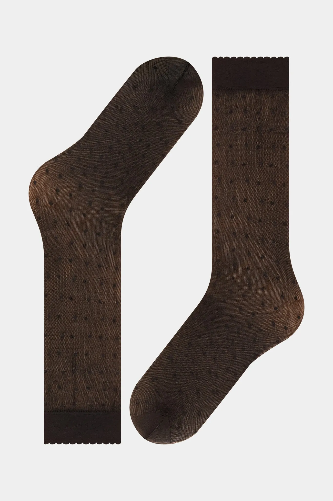 Black Dot Knee Highs