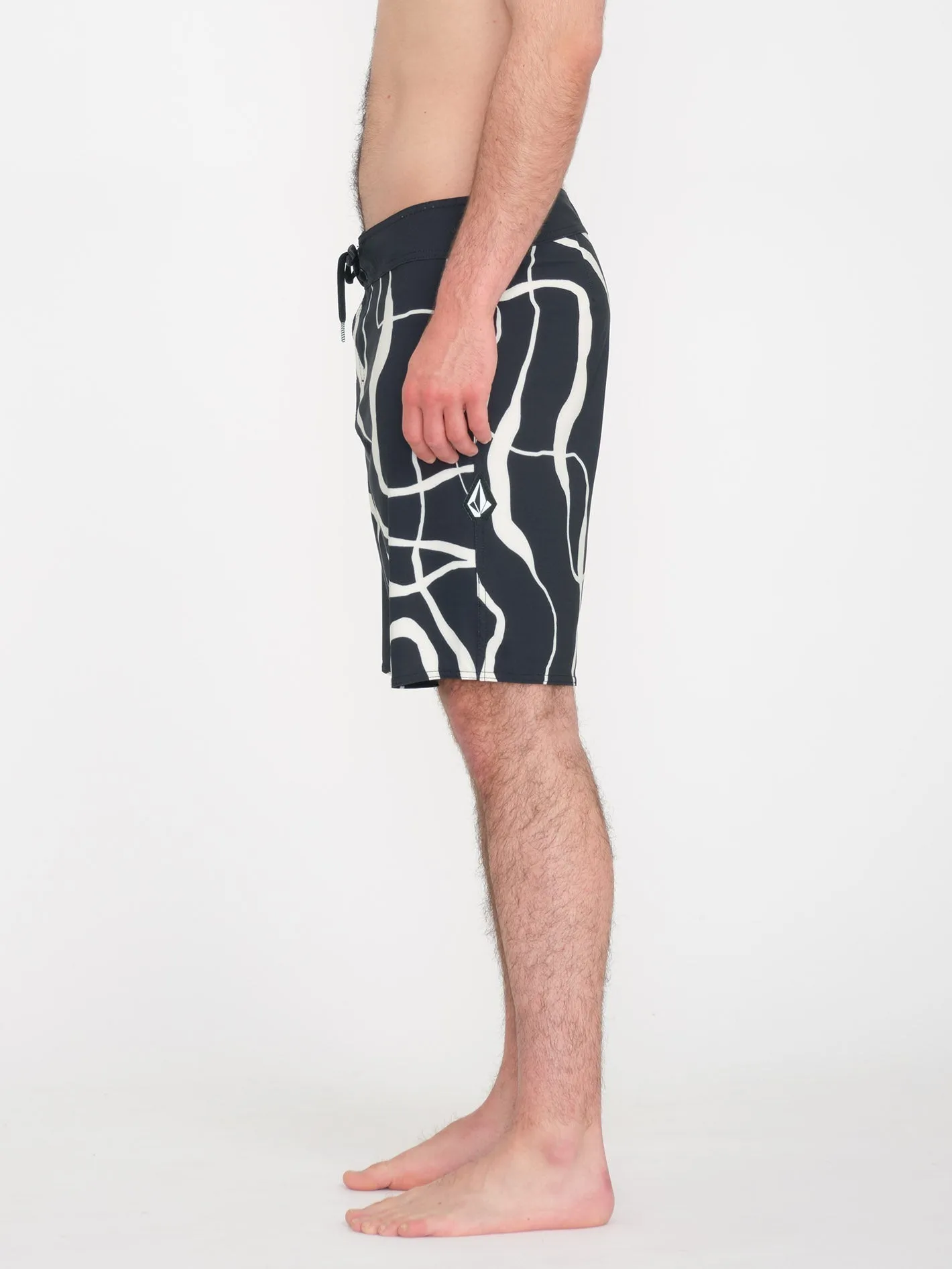 Blind Lines Mod 19" Boardshort - BLACK