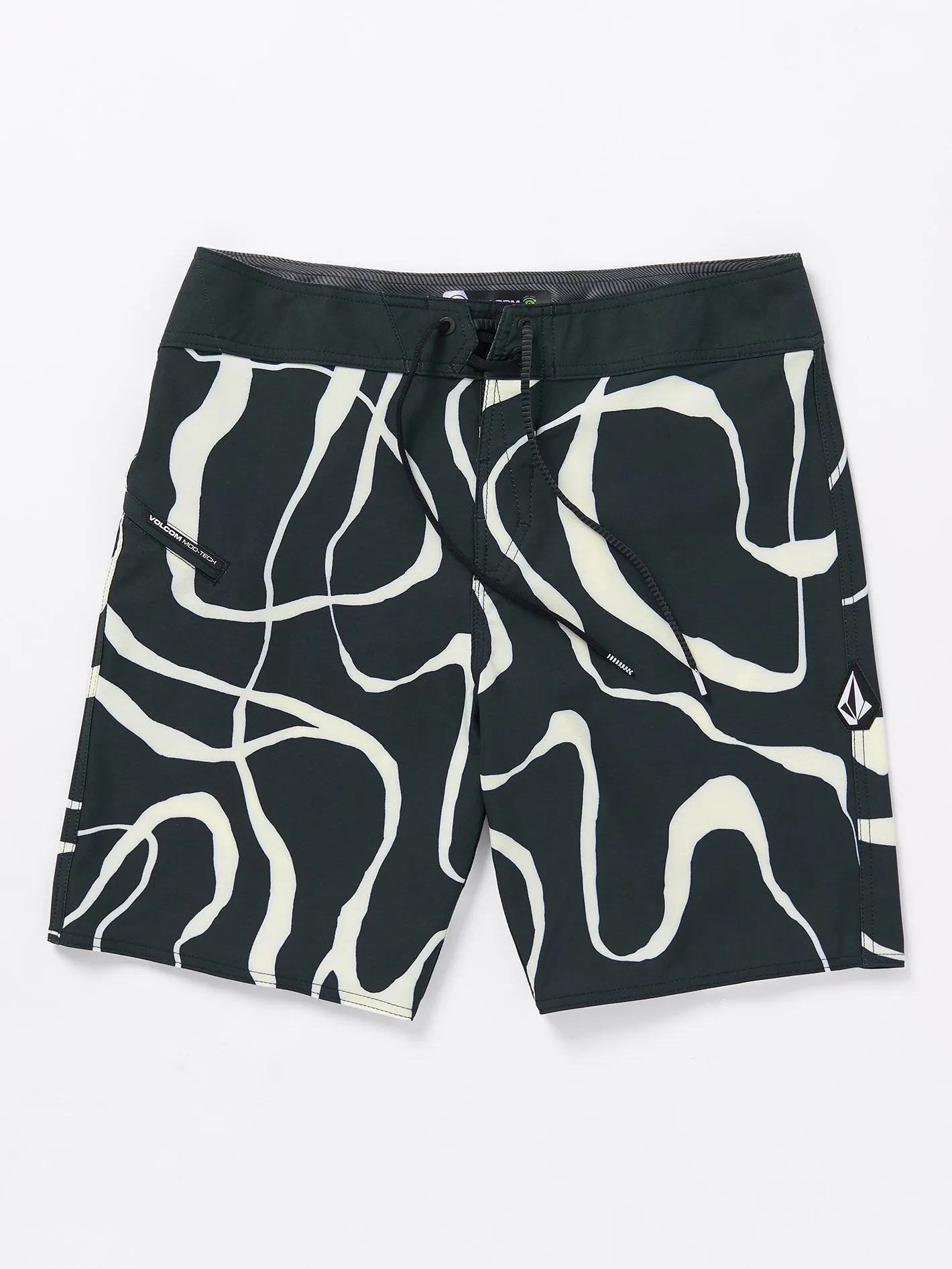 Blind Lines Mod 19" Boardshort - BLACK
