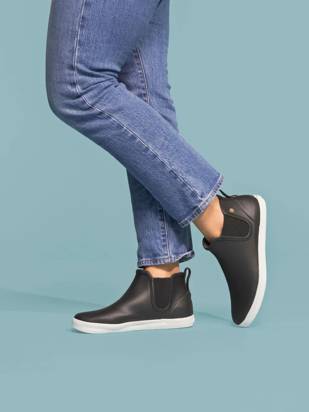 'Bogs' Women's Kicker Rain Chelsea - Black