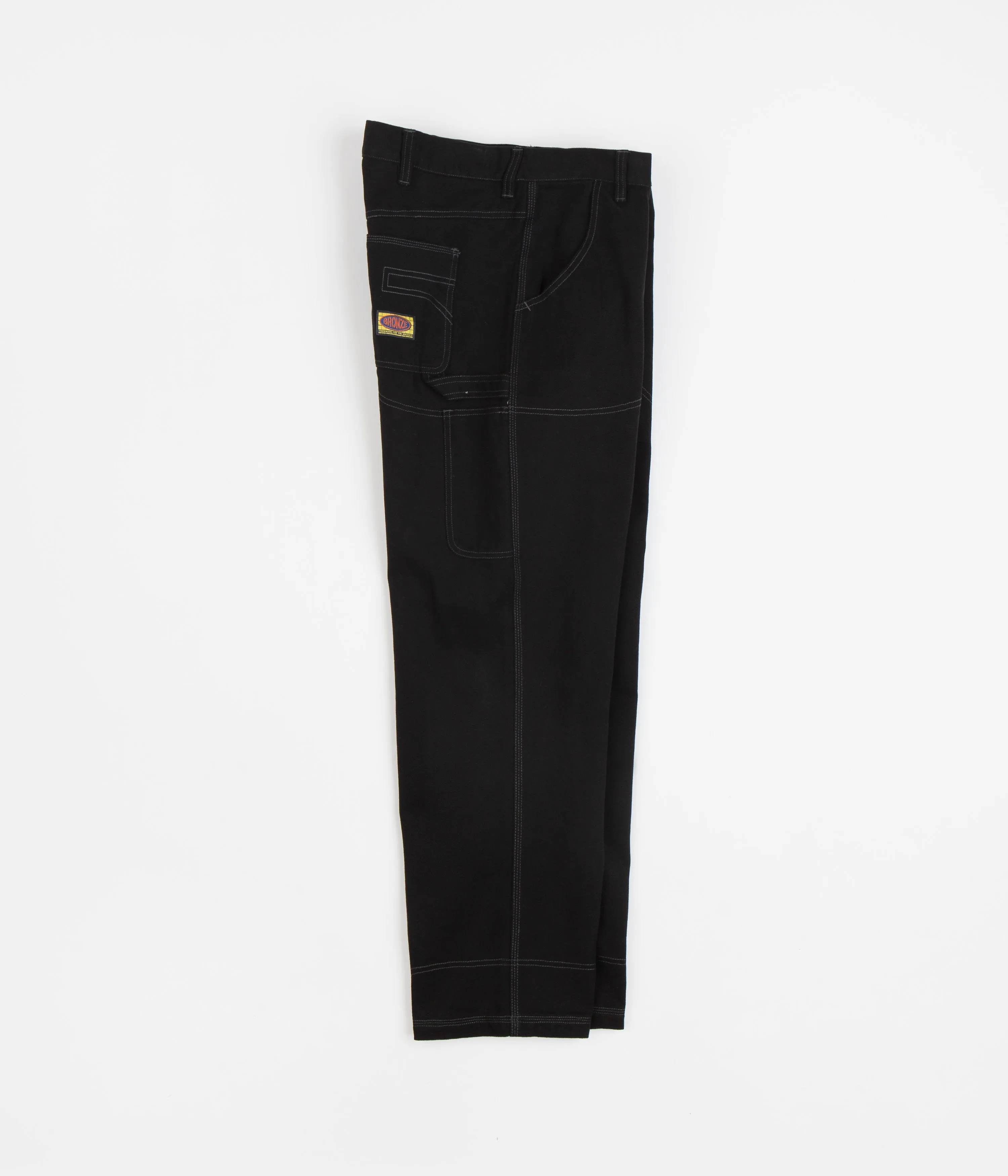 Bronze 56K 56 Duck Canvas Pants - Black