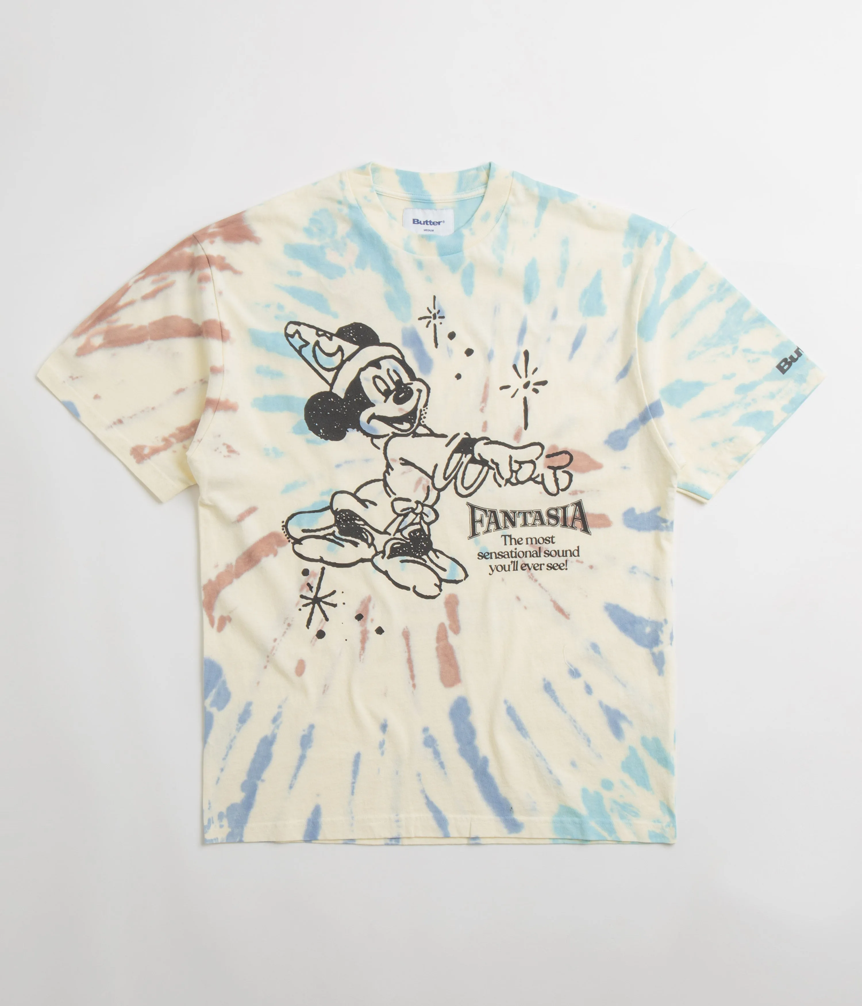 Butter Goods Cinema T-Shirt - Tie Dye