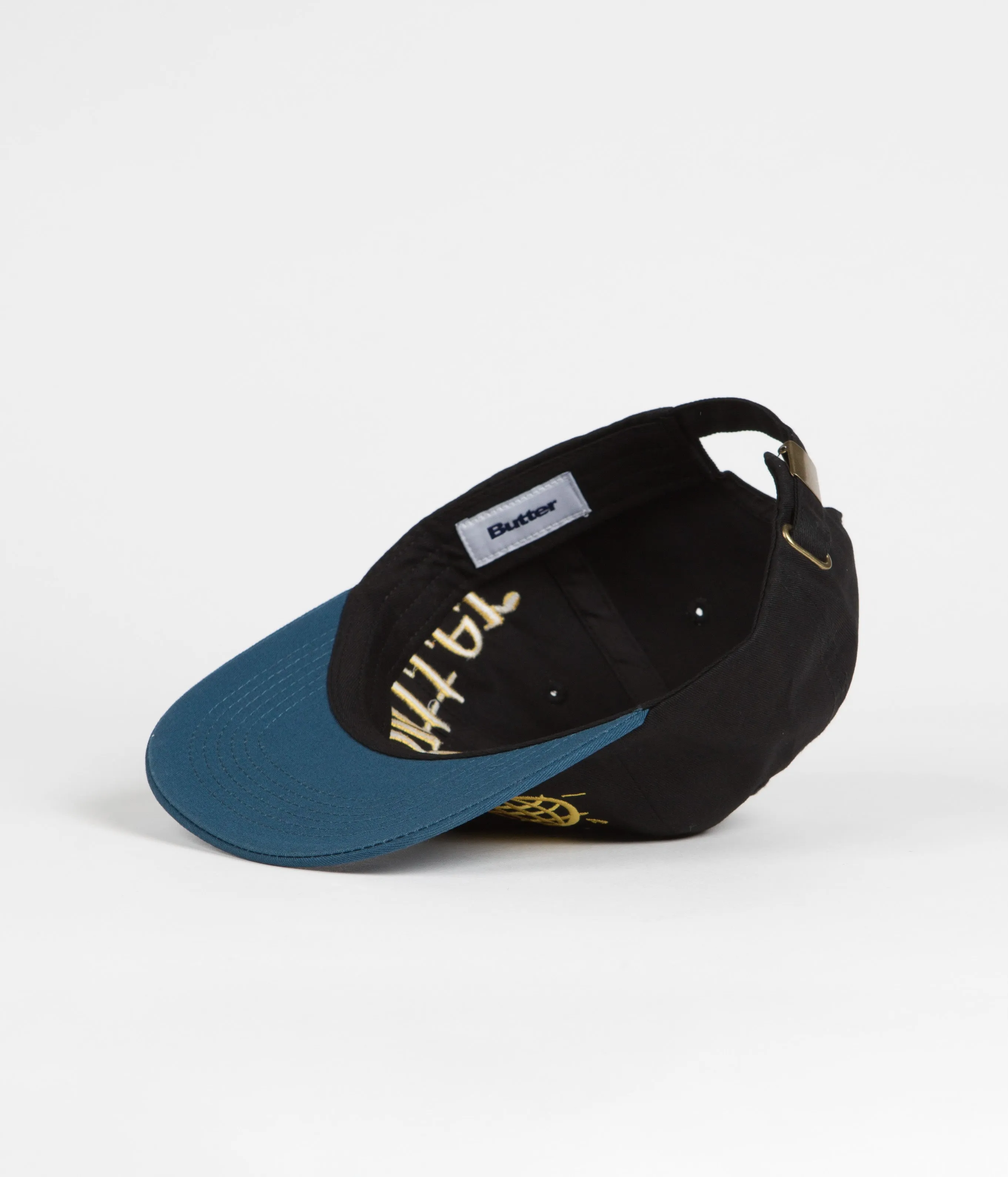 Butter Goods Discovery Cap - Black / Dark Teal