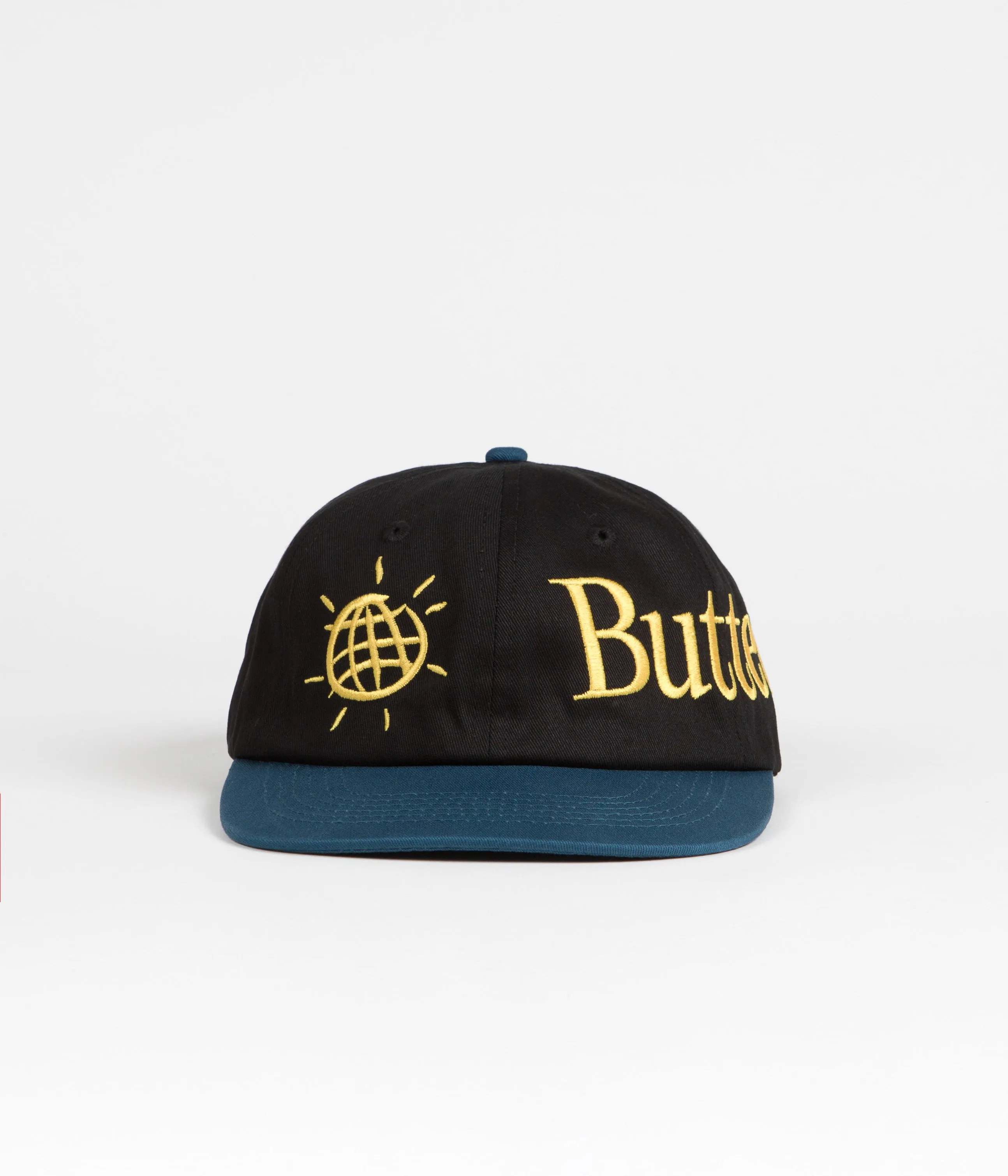 Butter Goods Discovery Cap - Black / Dark Teal