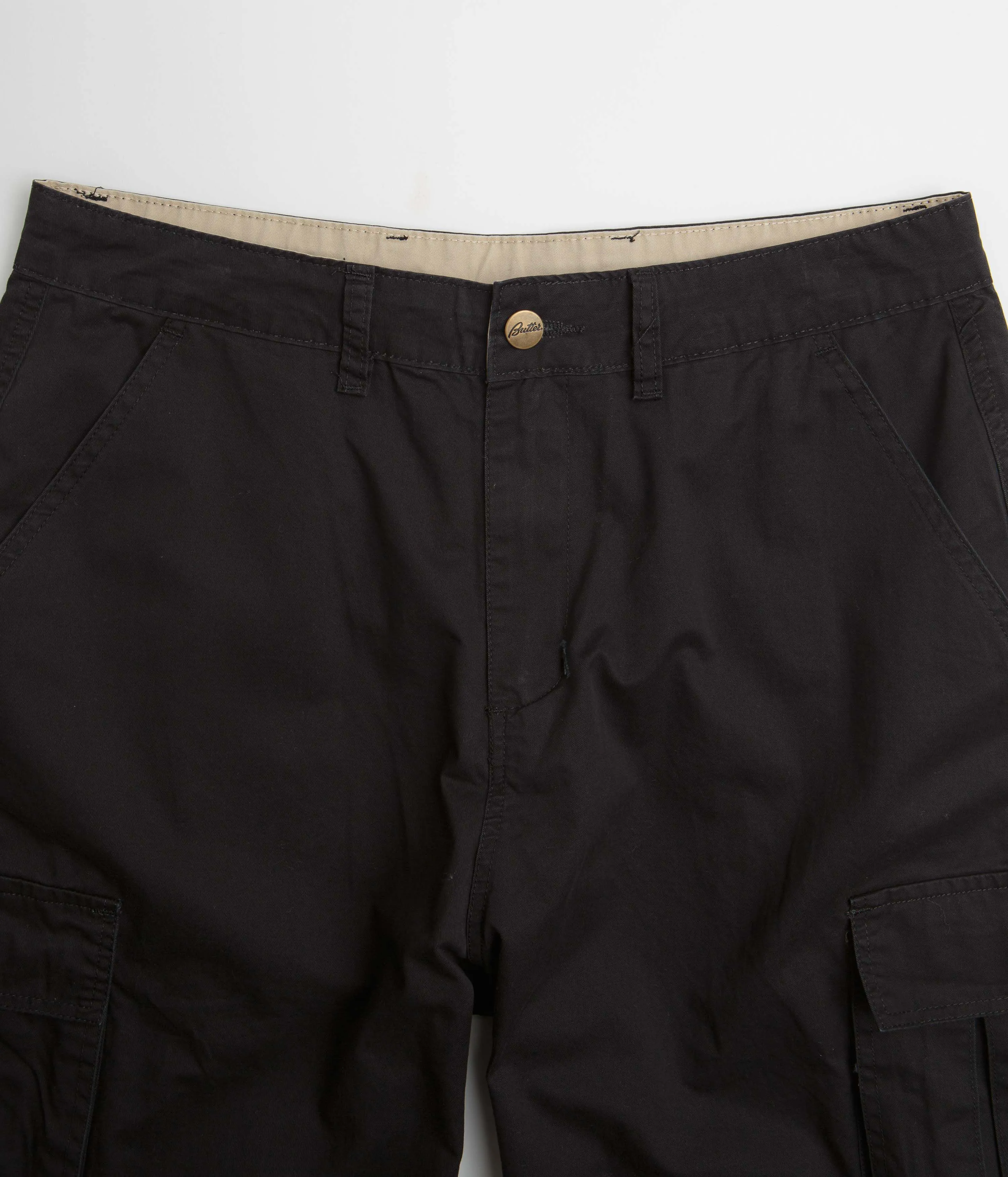 Butter Goods Field Cargo Pants - Black