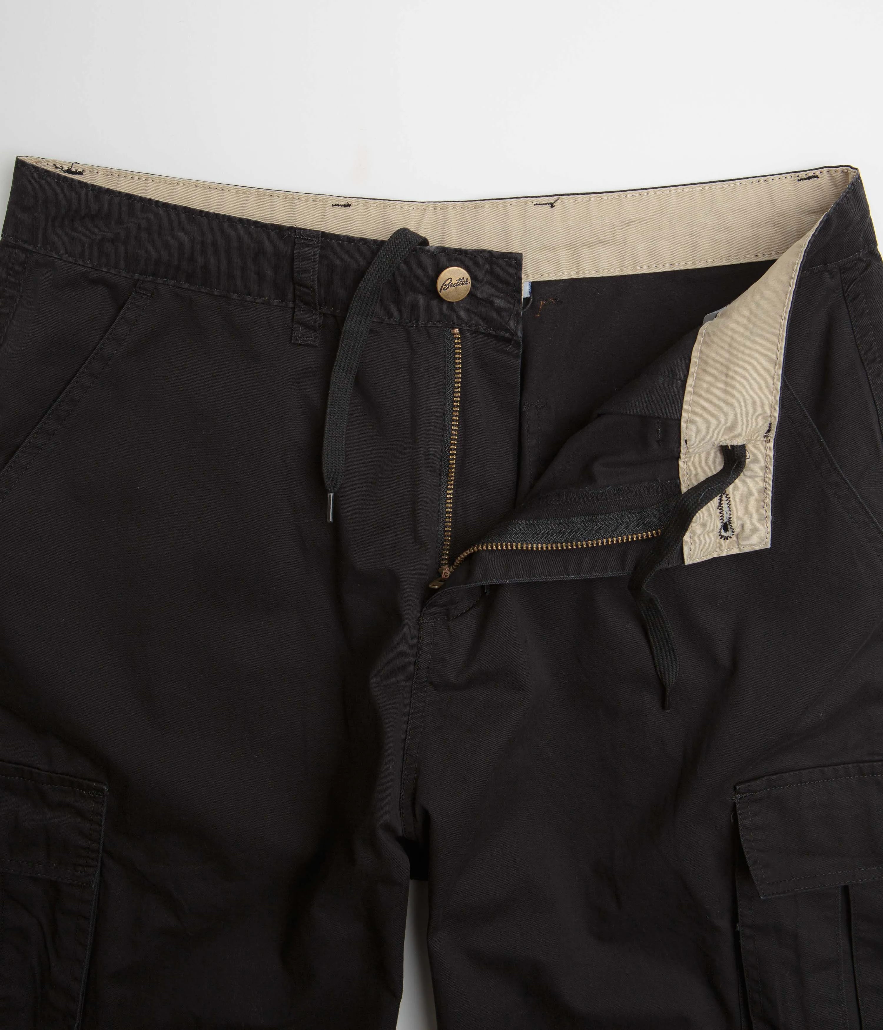 Butter Goods Field Cargo Pants - Black