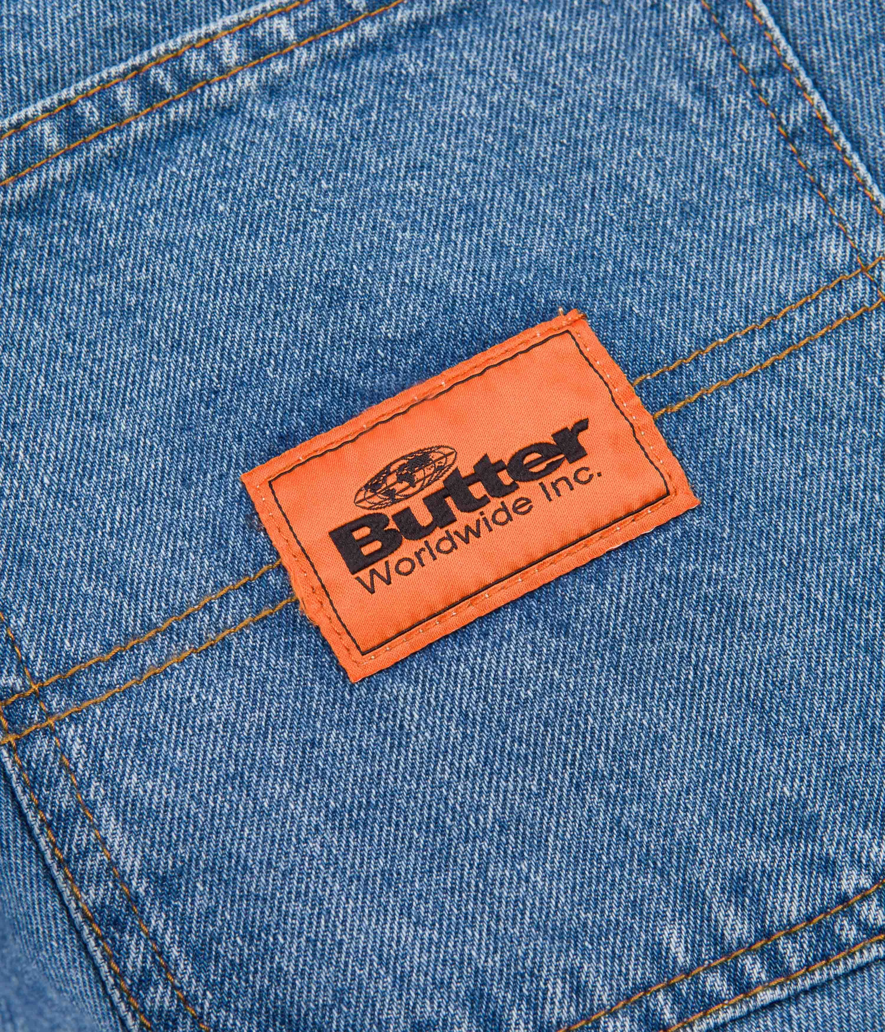 Butter Goods Santosuosso Jeans - Washed Indigo / Blue