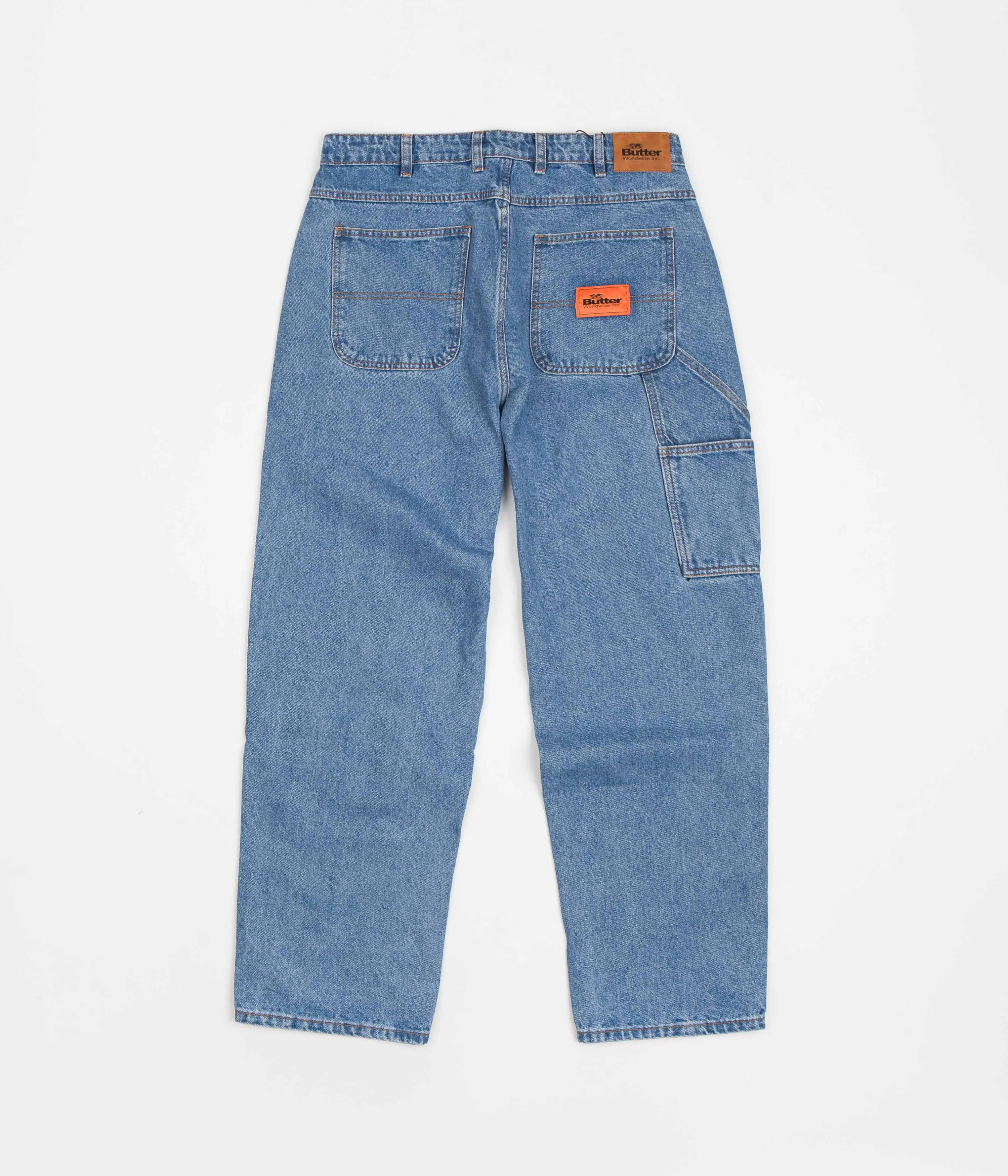 Butter Goods Santosuosso Jeans - Washed Indigo / Blue