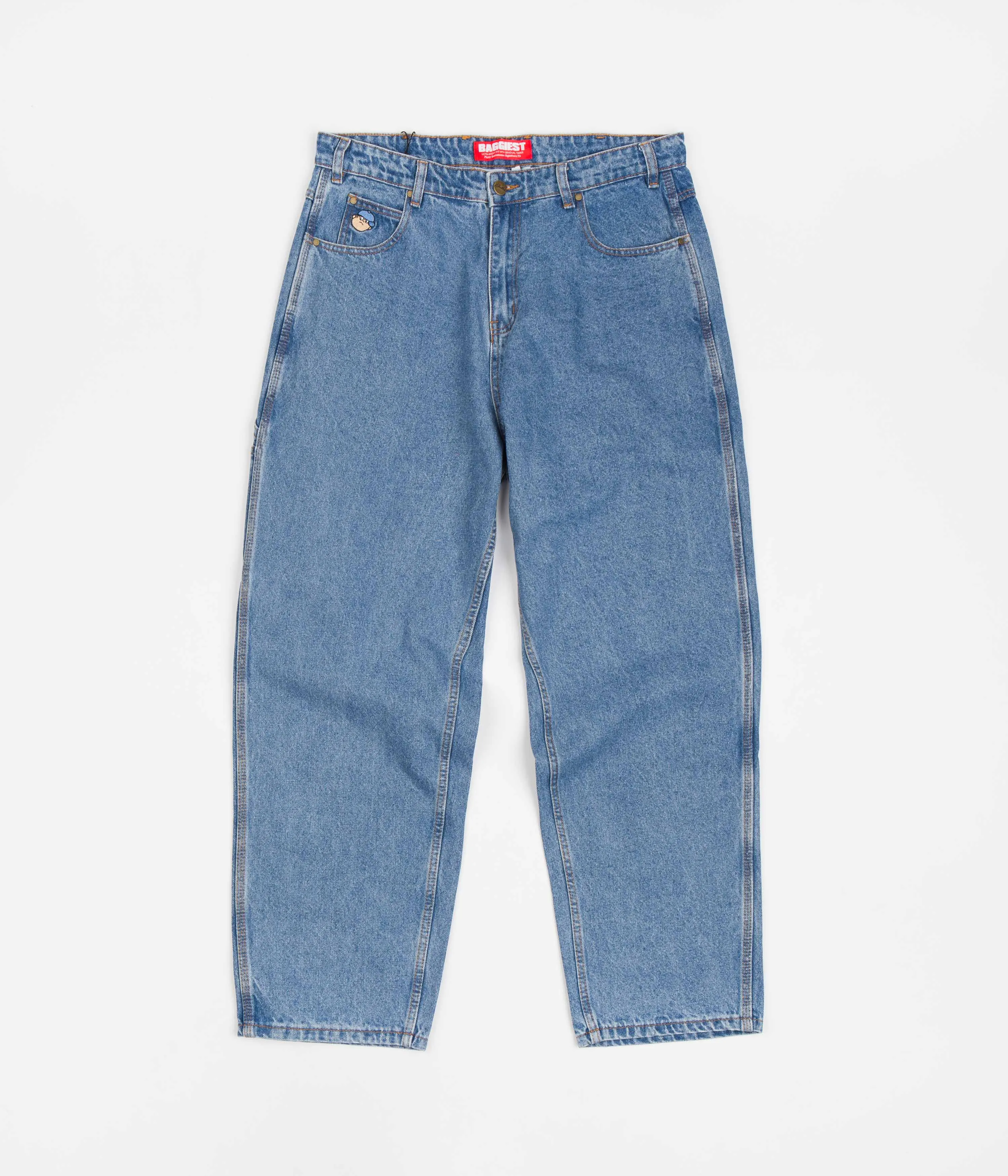 Butter Goods Santosuosso Jeans - Washed Indigo / Blue