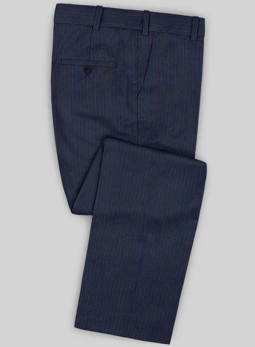 Caccioppoli Sun Dream Aciaga Blue Wool Silk Suit