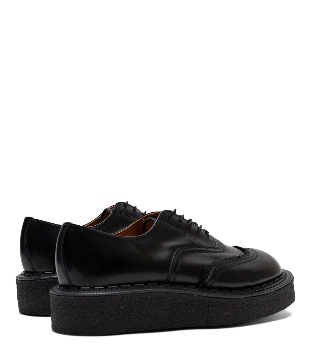 CdG Homme Plus X George Cox Platform Oxford Black