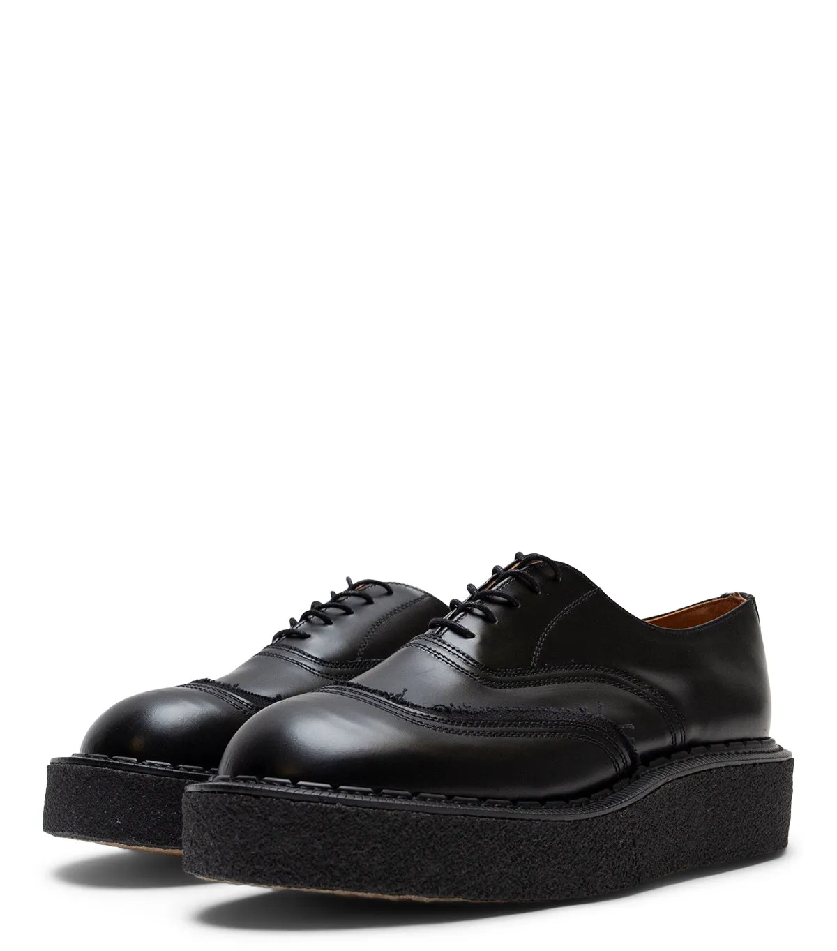 CdG Homme Plus X George Cox Platform Oxford Black