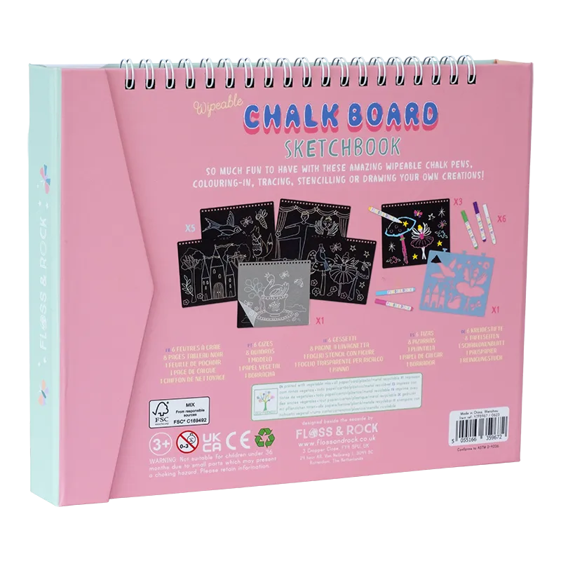 Chalk Board Sketchbook - Enchanted