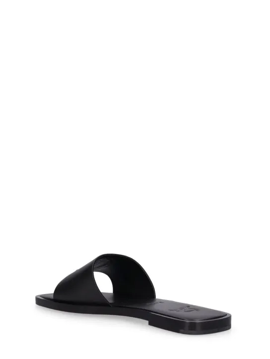 Christian Louboutin   10mm CL leather mule flats 