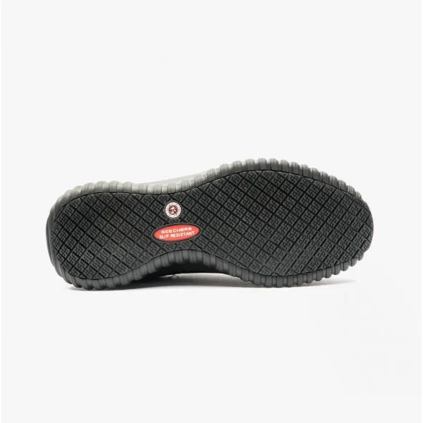 CICADES Mens Slip-On Arch Fit Shoes Black