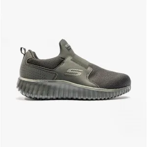 CICADES Mens Slip-On Arch Fit Shoes Black